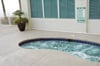 Our beachfront hot tub is large enough to stretch out and enjoy!