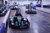 There are many different race car tracks available. This is Kartona, an indoor all electric track. There are many others that are outdoors, too.