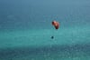 Whether you see the powered paragliders or the ones towed behind the boats, these are an amazing sight at our beach.