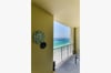 Your balcony is completely enclosed for added privacy.
