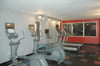 Keep up your workout routine in our fitness center. No extra charge.The latest fitness equipment for your enjoyment.