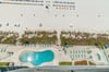 Large beachfront pool