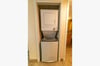 Stackable washer & dryer in the condo for your laundry needs