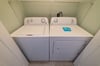 Full sized washer and dryer - no tiny stacked units here!