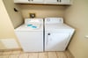 Full size washer & dryer for your laundering needs