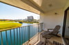Amazing views overlooking the pond from your second floor balcony.