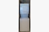 Stackable washer/dryer for your keeping up with laundry. Located in the kitchen closet.