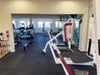 The fitness center is located inside The Club