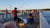 Fishing from the piers is a fun way to spend time together and catch your dinner!