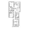 Example Floor Plan-Please see our descriptions and photos for actual furnishings and placement.