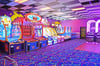 Rock It Lanes offers a skating rink, arcade games, and bowling