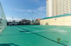 Tennis court on site