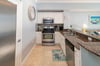 Gourmet kitchen with updated stainless steel appliances