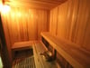 Complimentary indoor sauna