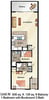 Sample floor plan of 