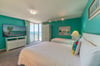 The Turquoise Turtle main suite has beach views and access to the wrap around balcony