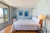 The Blue Seas third bedroom suite provides a queen sized bed that is beachfront