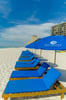 Rent beach chairs & umbrellas from beach services