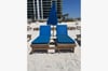 Beach chairs included with your rental