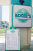 Edgie's proudly brews Starbucks and has last minute souvenirs and great snacks!